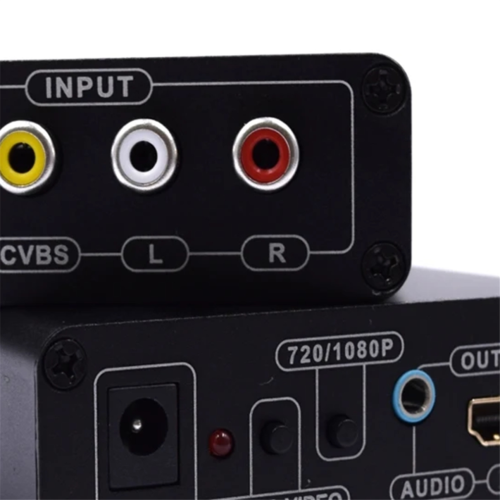 AV S-Video CVBS Converter Audio - Compatible with S-Video EU Plug 1
