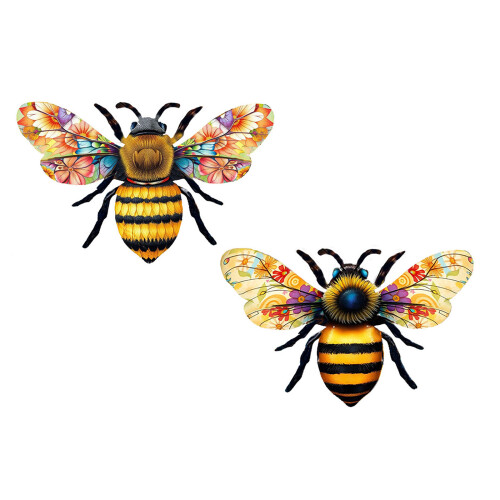 Décoration murale élégante en forme d'abeilles,-Styles mixtes
