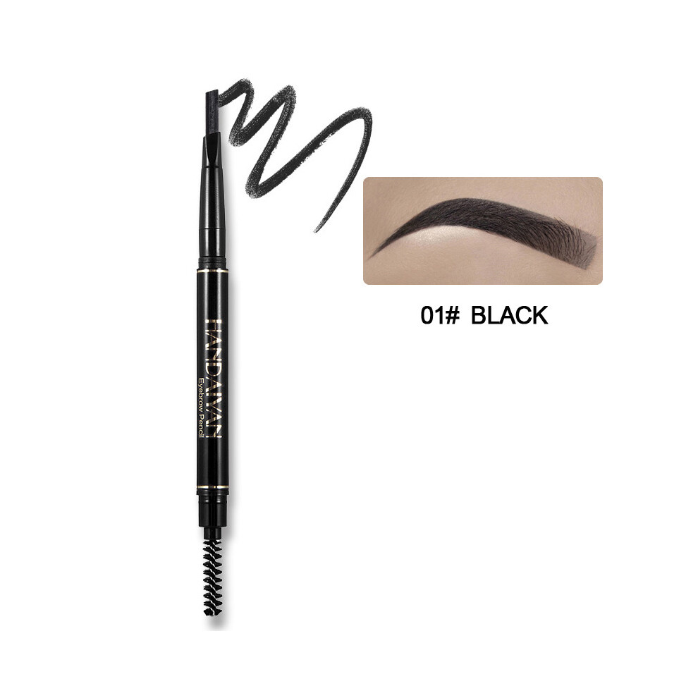 Hue-Grain (01) 5-Color Waterproof Auto Eyebrow Pencil - Wholesale