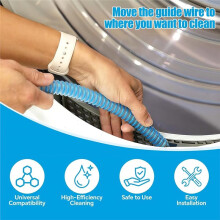 4 PCS Dryer Vent Cleaner Kit Universal, Lint Vacuum Attachment Tumble Dryer for Power Washer for Dryers Refrigerator