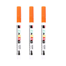 3 Stück wasser- und ölbeständiger-Orangenfarbe 1mm