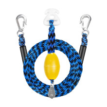 17Ft Waterproof Towing Cord With Double-Blue and black rippl