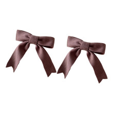 Lovely Handmade Knits Curtain Bows With Elastics Clip-Pink