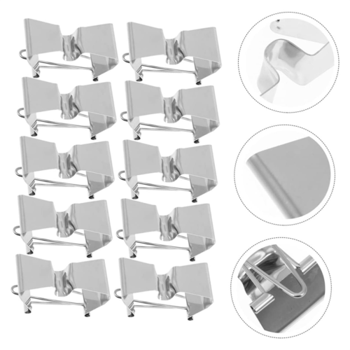 10 Canvas Clip Supply Stand Clamps Große Clips mit Rahmen 2