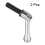 M12 x 40mm Handle Adjustable Clamping Lever Threaded Knob Ratchet 2