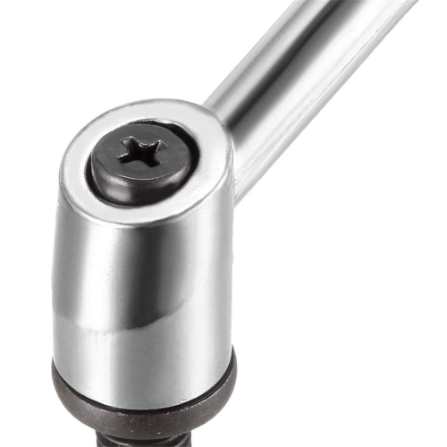 M12 x 40mm Handle Adjustable Clamping Lever Threaded Knob Ratchet 2