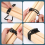 Bungee cord with hook, 20-pack expander with hook, 25 cm 4