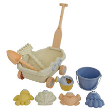 Children Colorful Beach Toy Adventure Set Wheat Straw-8