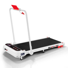 BLACK LORD Tapis Roulant Elettrico Inclinazione Ammortizzatori Pieghevole Bianco