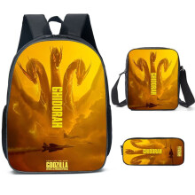 Godzilla-Taschen, Umhängetaschen, Schülerrucksäcke, Schultaschen für Jungen und Mädchen, 3D-Druck, Spielfiguren, Reisetaschen