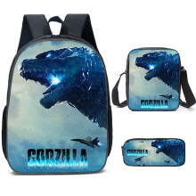 Godzilla-Taschen, Umhängetaschen, Schülerrucksäcke, Schultaschen für Jungen und Mädchen, 3D-Druck, Spielfiguren, Reisetaschen