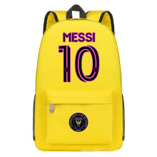 CR7 Fußball-Schultasche, Fußballstar-Rucksack, Fußball-Rucksack, Reisetasche mit USB-Lade-/Kopfhöreranschluss