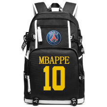 Fußball-Rucksack, geräumiger Schülerrucksack, Sport-Trainingsrucksack mit USB-Anschluss