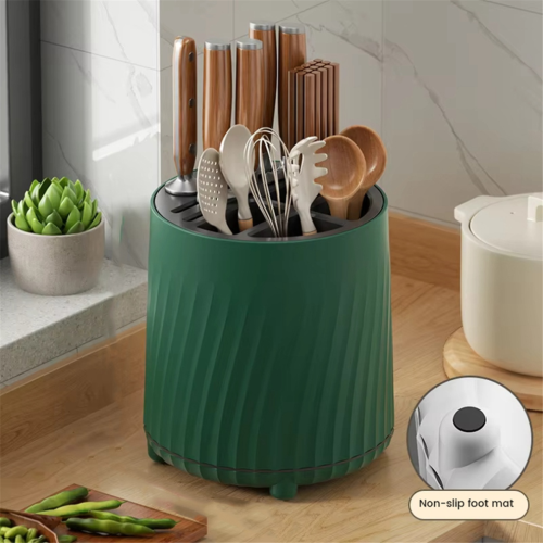 360 degree rotating kitchen knife holder A 2