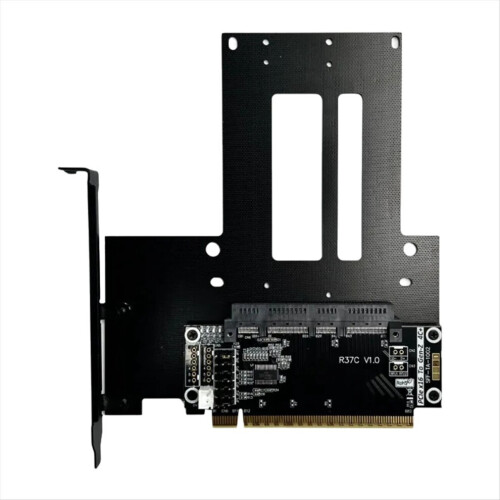 512 Gbit/s PCIe 5.0 x16 till 4C+ Riser-kort EDSFF Server GEN5 16x Extender 1