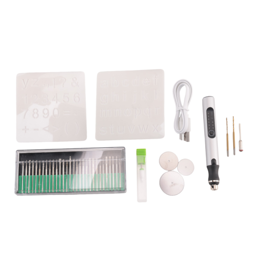 Electric engraving pen, rechargeable, wireless USB engraving machine 2