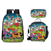 Sac à dos DJ Cotton Candy, sac de voyage scolaire Marshmello, impression 3D, personnages de jeux vidéo, grand sac d'école