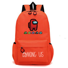 Sac à dos Among Us pour étudiant, sac à dos inspiré du jeu, sac d'école, impression 3D, personnage de jeu, sac de voyage