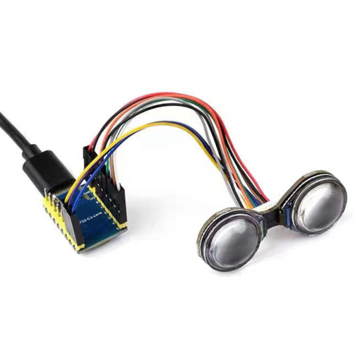Dual Eye LCD module, 160x160 resolution, 65K color screen, SPI interface 1
