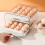 2-layer egg storage box for the refrigerator – Freshness-preserving white 4