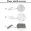 16-Piece Microfiber Cleaning Mop Pads Accessory Kit for 4