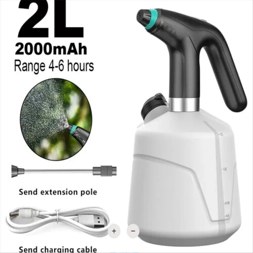 2L Electric Plant Sprayer, Automatic Watering Sprayer, Black 2