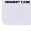 White memory card, high-speed flash memory chip, 64 MB 3