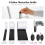 Roller felt glides (100x10cm + 100x5cm + 100x2cm), for chairs 2