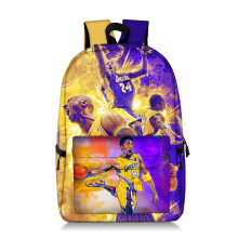 NBA-sterrenrugzak, schooltas, laptoptas, reistas, lichtgewicht rugzak, geschikt voor jongens en meisjes in de tienerleeftijd.