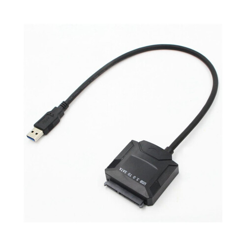 Cable adaptador SATA USB 3.0 a SATA de 2,5/3,5 pulgadas, sin conector. 2