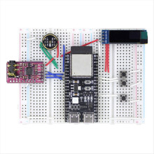 0.91 inch breadboard kit for DeepSeek Xiaozhi AI Voice Chatbot