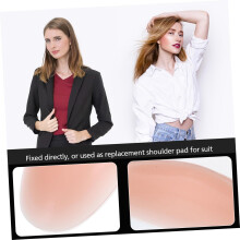2 paar schoudervullingen voor damespakken, zelfklevende push-up pads voor jurken en kleding