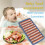 3 PCS Ice  Tray, Long Stick Tray Silicone with Lid, Rectangular Narrow Stick, Easy Release,for Juice Bottles,Parties 6