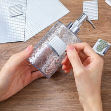 6 Bögen Disco-Fliesen, Mini-Quadratspiegelfliesen, Glas-Diskokugelfliesen