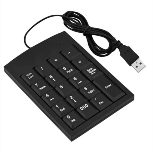 Numeric keypad, mini USB numeric keypad, portable 1