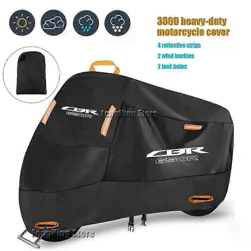 Ισχύει για: Για CBR650R CB650R CB 650R CBR 650 Αδιάβροχη κάλυψη μοτοσικλέτας, ανθ 1