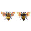 Décoration murale élégante en forme d'abeilles, pour-Style B 2