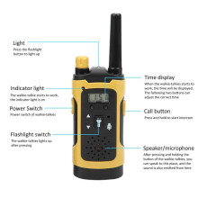 2-Pack Children's Walkie Talkies, Kids' Simulation Real-Time Intercom Toy, No Toys Included