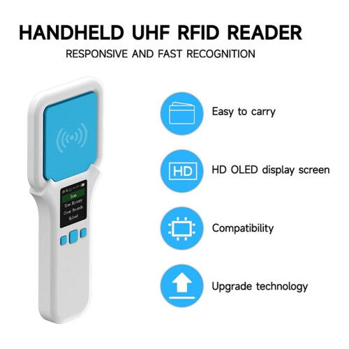W91D Microchip Reader Dogs Animal Microchip Reader Microchip Scanner Pet Microchip Scanner Pet Chip Scanner for Dogs 2