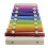 Interactief percussie-instrument voor kinderen, 8 noten, 4