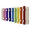 Interactief percussie-instrument voor kinderen, 8 noten, 8