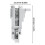 Filament Sensor Base Replacement for  A1 A1Mini Extruder Unit Fixed Base with Hall Board Filament Hub Mount 2pcs 6