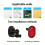 Support d'installation facile pour l'extérieur, support-Noir 7