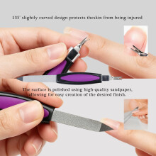 Travel Friendly Manicure Set Includes All Essential-06color