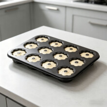 Praktisches Kochgeschirr mit 12 Fächern, ideal für Mini-Kuchen-4