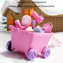 Ensemble de jouets de plage colorés pour jeux de sable et-Rose