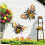 Décoration murale élégante en forme d'abeilles,-Styles mixtes 6