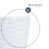 LIVIVO Plastic Plant Pot with Wave Design 18cm White 4
