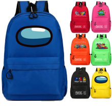 Among Us schooltas voor studenten, rugzak voor game-accessoires, schooltas, 3D-printen, gamepersonage, reistas