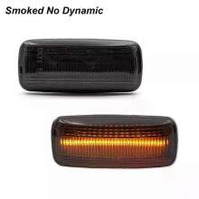 (No Dynamic Smoked)Applies to 2PCS Side Marker Amber yellow Signal Lights For Jeep compass Grand Cherokee